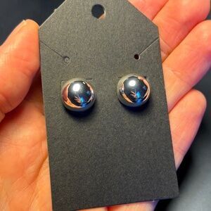 Jenny Bird Silver Aurora Stud Earrings